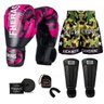 Kit Boxe Muay Thai Fheras Top Elite Rosa (03002362) - 7