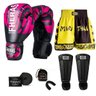 Kit Boxe Muay Thai Fheras Top Elite Rosa (03002363) - 1