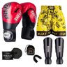 Kit Boxe Muay Thai Fheras Top Tailandesa Vermelho (03002827) - 1
