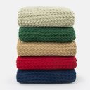 Ver imagem 4 de Manta de Tricot Neville Avelã Blue Gardenia