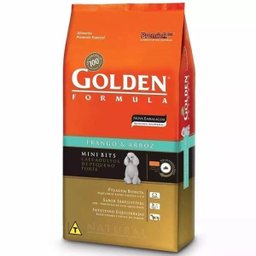 Ração Golden Cães Adultos Raças Pequenas Frango 15 Kg - 1 Ração Golden Cães Adultos Raças Pequenas Frango 15 Kg - 1