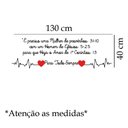 Ver imagem 2 de Adesivo de Parede Frase para Todo Sempre Mod01:130 X 40 Cm