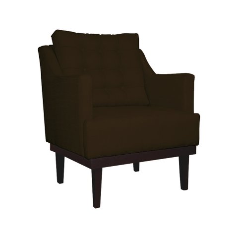 Poltrona Suelen Confortável para Consultório Psicológico e Clínica Psicanalise - Suede - Sv Decor:ma