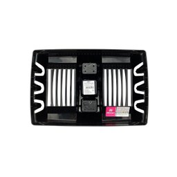 Escorredor de Pratos Secador Louça Compacto Rattan Utensilio de Cozinha Copos Talheres:preto - 6