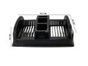 Ver imagem 2 de Escorredor de Pratos Secador Louça Compacto Rattan Utensilio de Cozinha Copos Talheres:preto