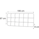 Ver imagem 2 de Painel King Livia 195 CM Preto - D A Decor