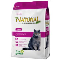 Ração Fórmula Natural Gatos Castrados 7kg - 1