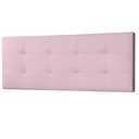 Ver imagem 2 de Cabeceira Painel Solteiro 0,90m Berlim Suede Rosa Bebê Dal Poz Estofados
