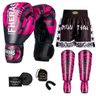 Kit Boxe Muay Thai Fheras Top Elite Rosa (03002529) - 1