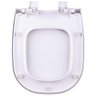 Assento Sanitário Astra com Amortecedor Vogue Plus Branco para Vaso Deca - 2