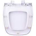 Ver imagem 2 de Assento Sanitário Astra com Amortecedor Soho Branco para Vaso Fabrimar