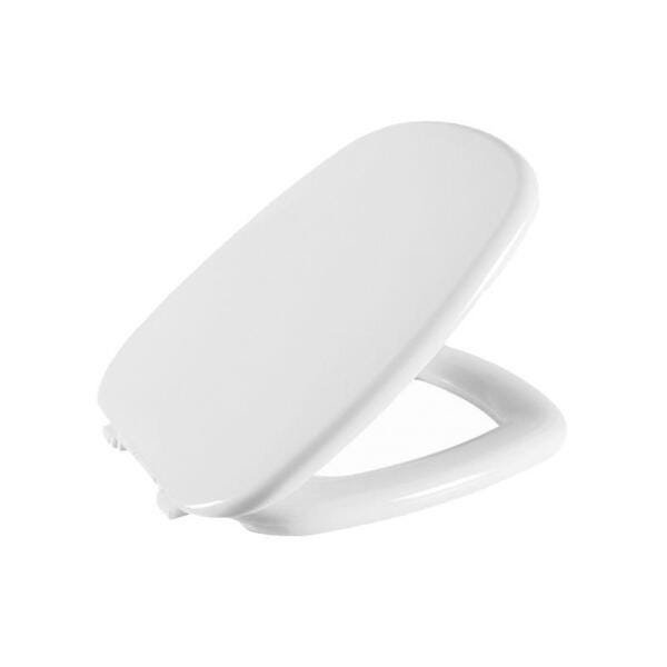 Assento Sanitário Almofadado Astra Savary Branco para Vaso Eternit - 1