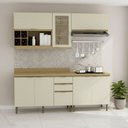 Ver imagem 2 de Armário de Cozinha Moderna 5 Peças 2m New York Móvel na Caixa