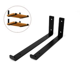 4pçs Mão Francesa Suporta 70kg o Par Suporte Flutuante 30cm - 4