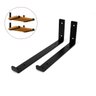 4pçs Mão Francesa Suporta 70kg o Par Suporte Flutuante 30cm - 4
