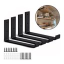 Ver imagem 1 de 4pçs Mão Francesa Suporta 70kg o Par Suporte Flutuante 30cm