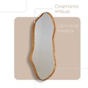 Ver imagem 4 de Espelho Decorativo Orgânico Aura 44x119cm Moderna Mobília