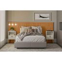 Ver imagem 7 de Painel Cama Box Madeirado Laranjeiras 240cm Carvalho - Linea Brasil