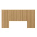 Ver imagem 1 de Painel Cama Box Madeirado Laranjeiras 240cm Carvalho - Linea Brasil