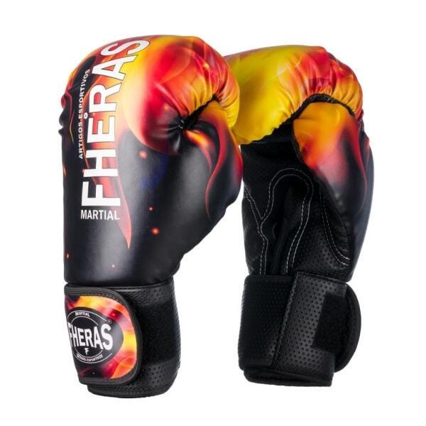 Kit Boxe Muay Thai Fheras Top Fogo (03001253) - 2