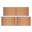 Ver imagem 1 de Jogo Tapete Cozinha Kit 3 Peças Sisal Antiderrapante Ks-90