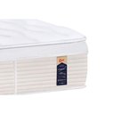 Ver imagem 3 de Cama Box Queen: Colchão Molas Pocket Ensacadas Castor Gold Star Vitagel + Base Crc Courano White (