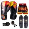 Kit Boxe Muay Thai Fheras Top Fogo (03001312) - 7