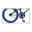 Ver imagem 3 de Bicicleta Energy Cross F.style-aro20-preto/azul-ello Bike
