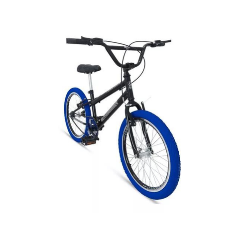Bicicleta Energy Cross F.style-aro20-preto/azul-ello Bike