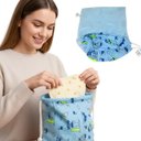 Ver imagem 2 de Saco Impermeável Reutilizável Roupinha Molhada Bebê Und Surf