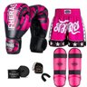 Kit Boxe Muay Thai Fheras Top Elite Rosa (03002446) - 7