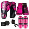 Kit Boxe Muay Thai Fheras Top Elite Rosa (03002447) - 1