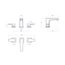 Ver imagem 2 de Misturador para Banheiro Mesa Level Red Gold - Deca Deca Metais