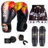 Kit Boxe Muay Thai Fheras Top Fogo (03001318) - 7