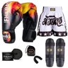 Kit Boxe Muay Thai Fheras Top Fogo (03001331) - 7