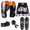 Kit Boxe Muay Thai Fheras Top Fogo (03001334) - 1