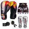 Kit Boxe Muay Thai Fheras Top Fogo (03001402) - 1
