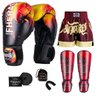 Kit Boxe Muay Thai Fheras Top Fogo (03001424) - 7