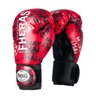 Kit Boxe Muay Thai Fheras Top Grafite Vermelho (03003300) - 8
