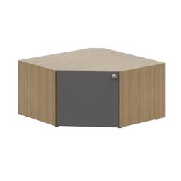 Armário de Canto Suspenso 40cm Módulo Frame CabeCasa MadeiraMadeira - 9