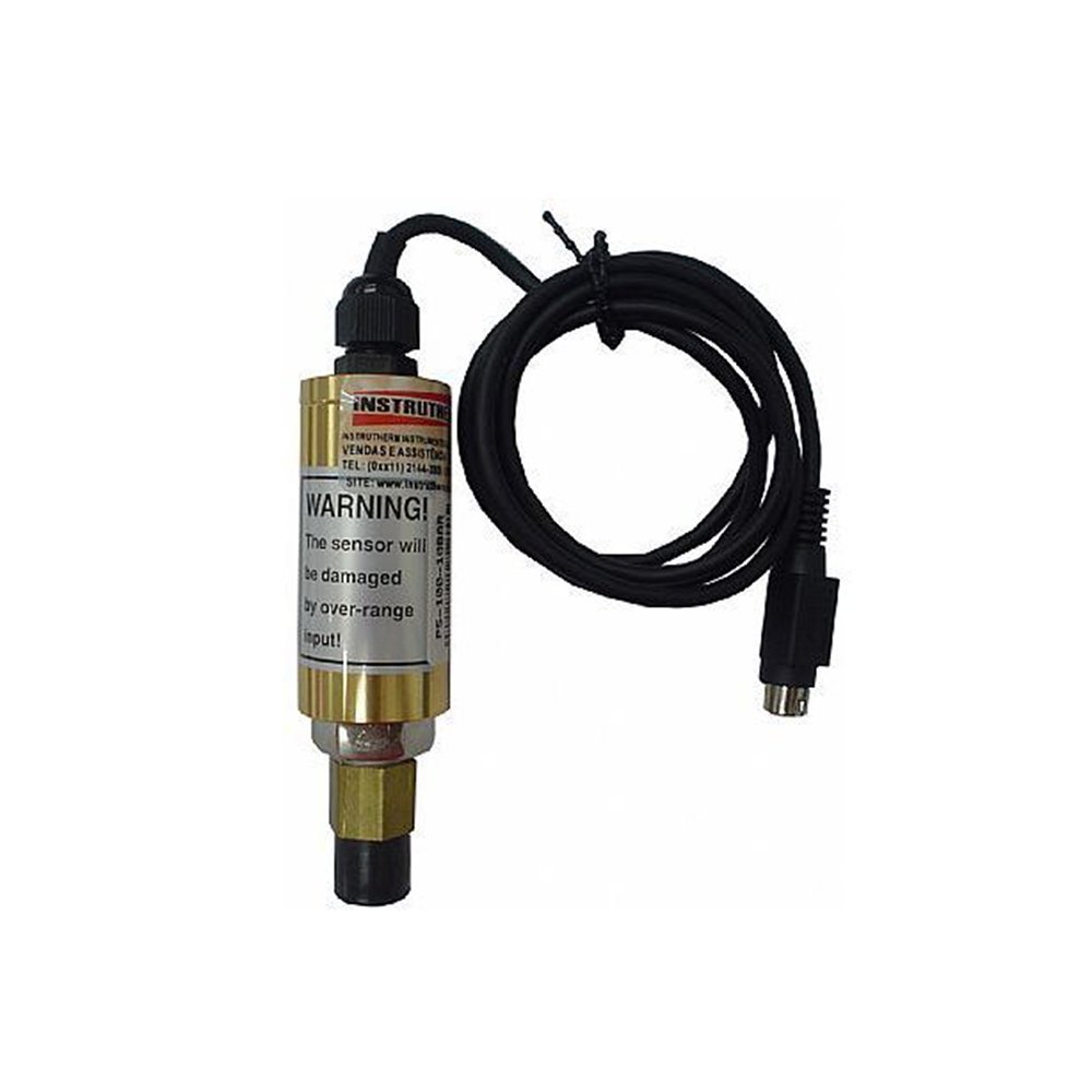 Sensor Pressão Ps100-10Bar Escala 0,01 A 10Bar Cobre Aço Utilizado Manômetro Mrv-97