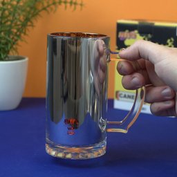Caneca de 450ml Eletrostática Naruto Aldeia da Folha - 4