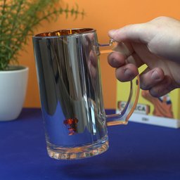 Caneca de 450ml Eletrostática Naruto Aldeia da Folha - 5