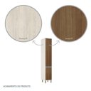 Ver imagem 7 de Paneleiro de Cozinha 40 Cm 2 Portas 4 Prateleiras Linea Luciane Móveis