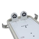 Ver imagem 5 de Luminária Hermética com 2 Lâmpadas T8 LED 120cm Branco Neutro