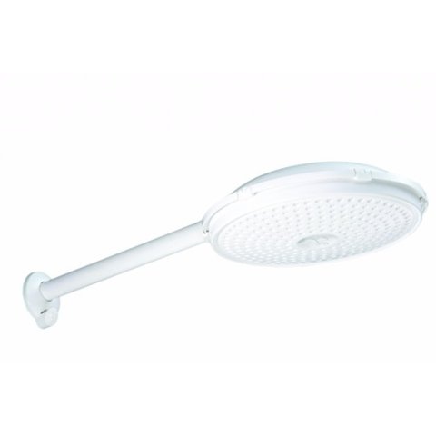 Plena Ducha com Braço Gran Ducha 8" polegadas Branca Tigre