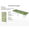Cama Dobrável Campanha Portátil Com Colchão Moveis House Cama Dobrável Campanha Portátil Camping Com - 6