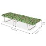 Cama Dobrável Campanha Portátil Com Colchão Moveis House Cama Dobrável Campanha Portátil Camping Com - 3