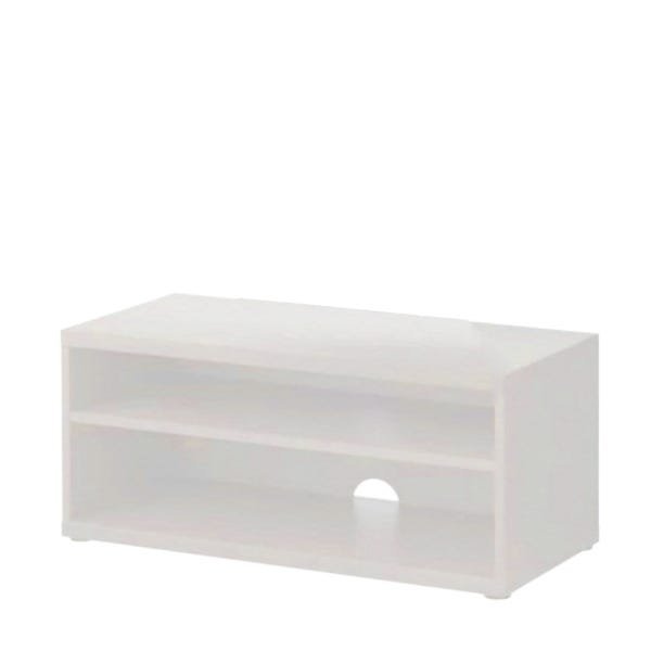 Rack Sala Branco Em Mdf