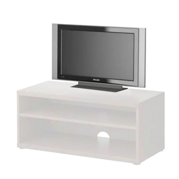 Rack Sala Branco Em Mdf - 2